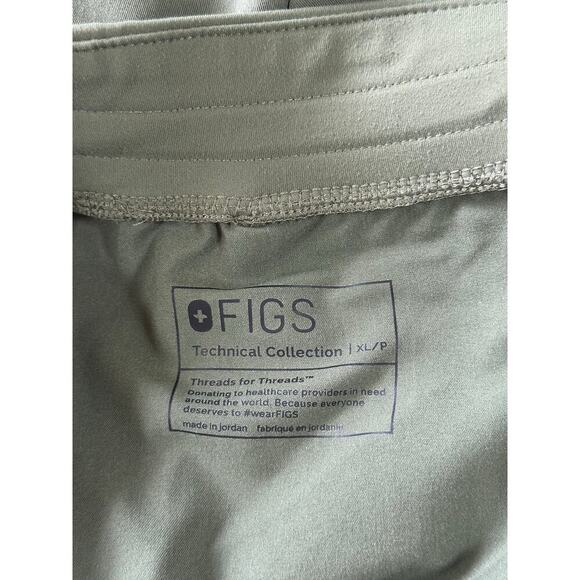 Figs Zamora Jogger Scrub Pants MOSS XL Petite - Picture 4 of 5